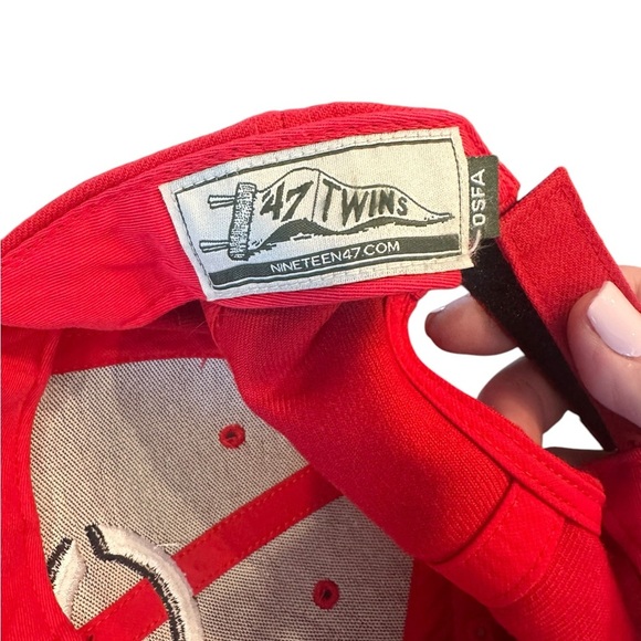 ‘47 Cincinnati REDS Baseball Cap Hat O/S Adjustable - Picture 3 of 3